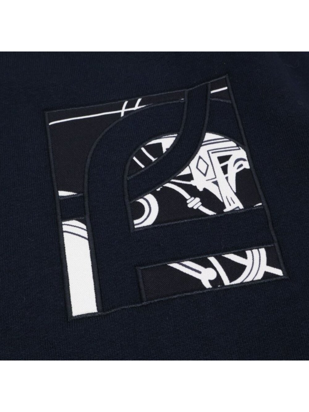 Hermes Ex Libris Crew Neck Fleece Lined Sweatshirt - Picture 5 of 9